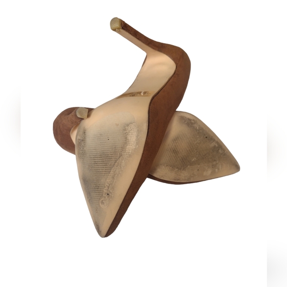 Faux Suede Olivia James Shoe size 9 and hobo bag by Signature - Picture 6 of 9